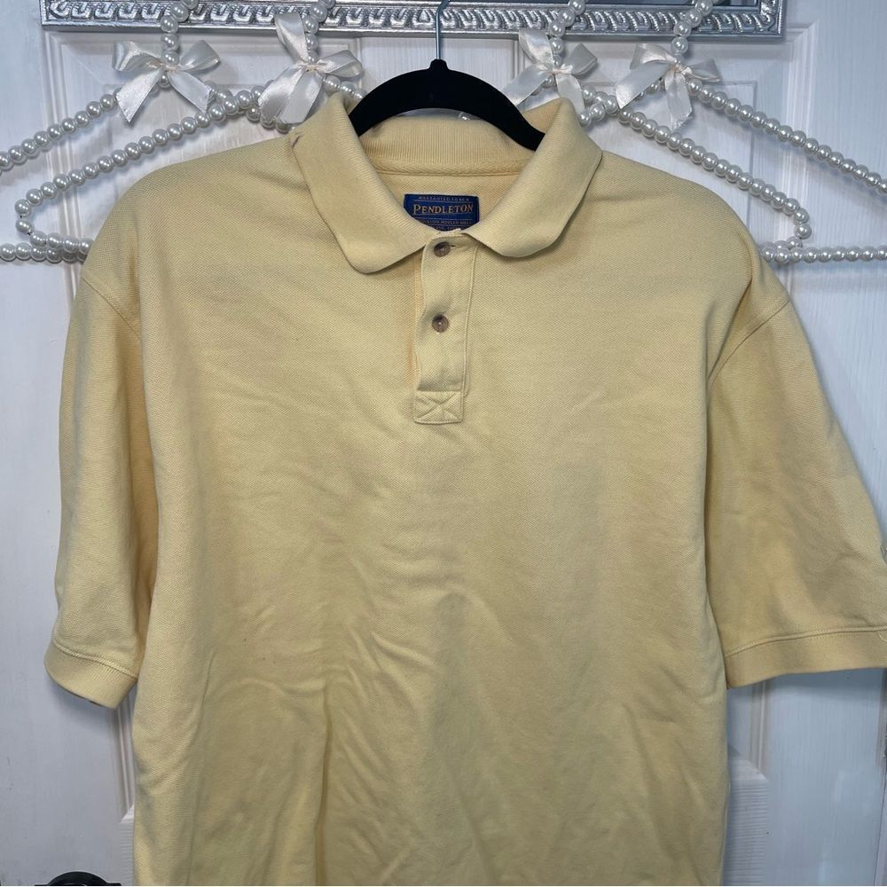 Pendleton Yellow Polo - Picture 4 of 8